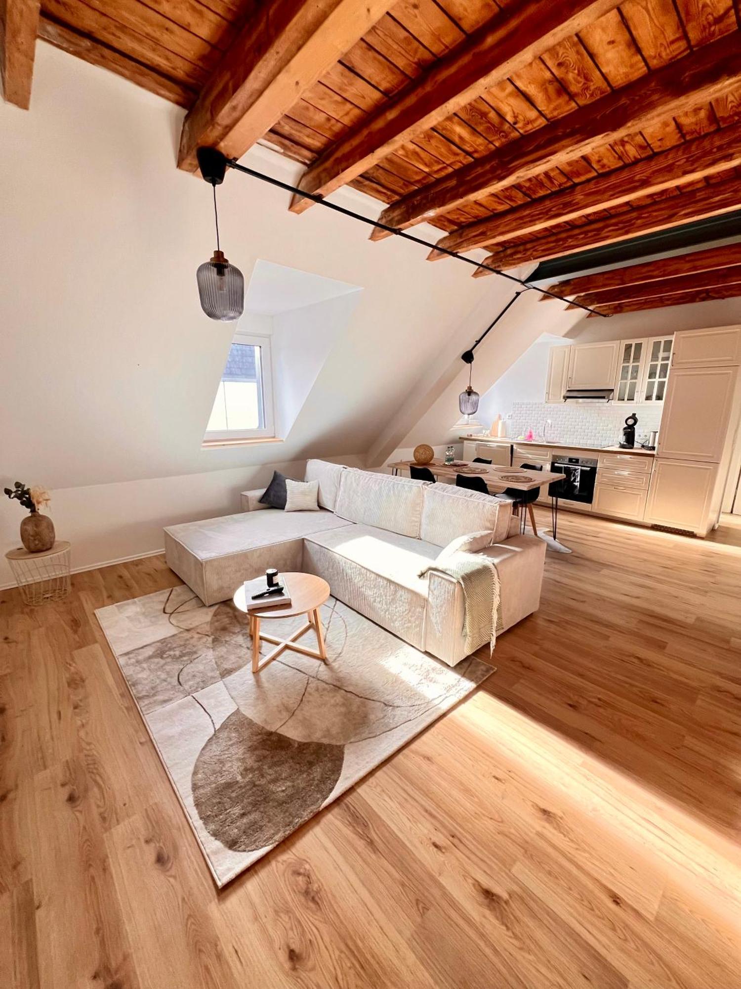 Maisonette-Apartment Mit Klimaanlage - In Dorsten Zentrum - Exteriör bild