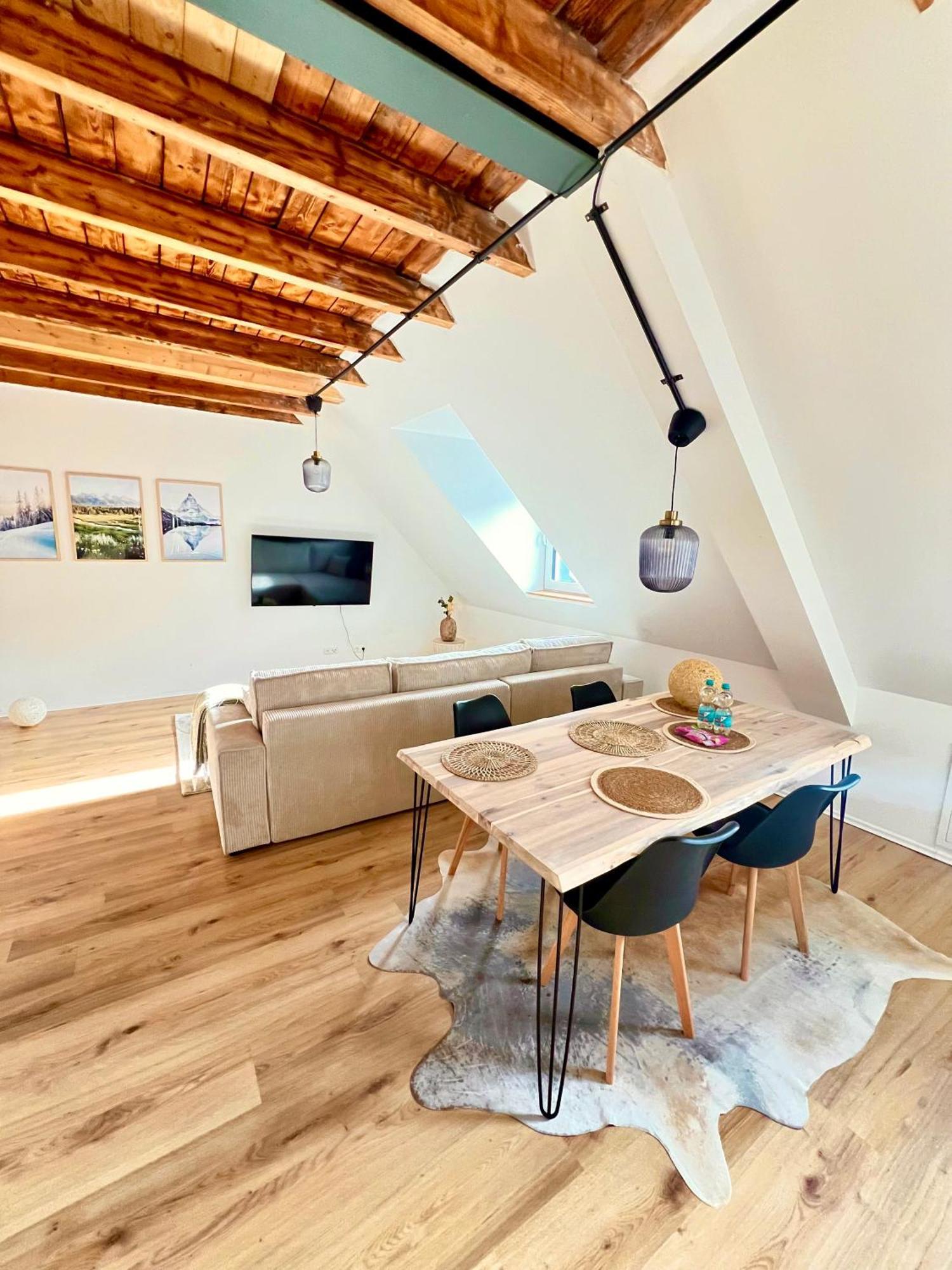 Maisonette-Apartment Mit Klimaanlage - In Dorsten Zentrum - Exteriör bild